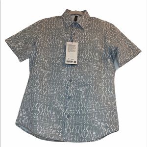 NWT Authentic ~ Airing Easy SS Buttondown